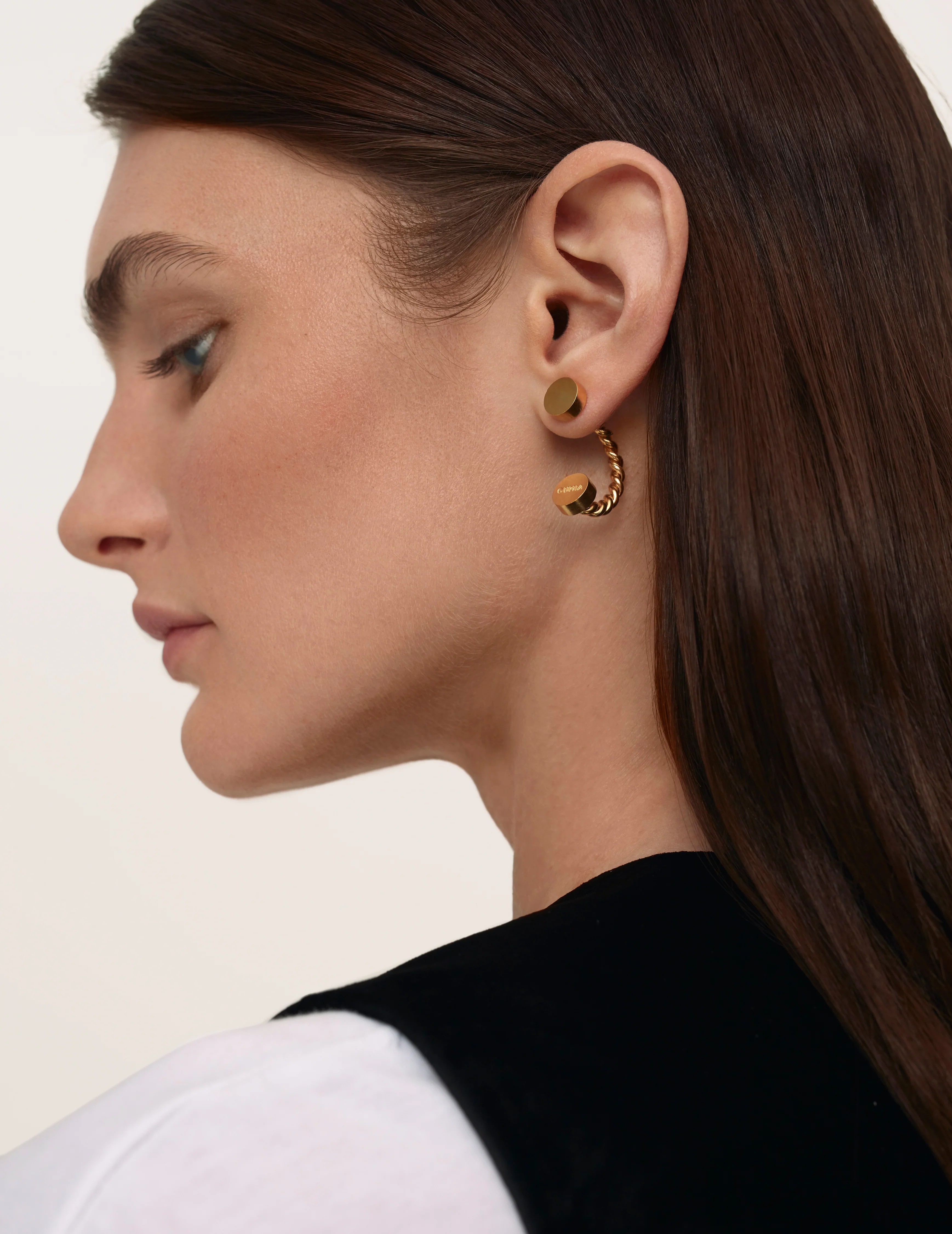 Hryvna Gold Plated  earrings - Image 4